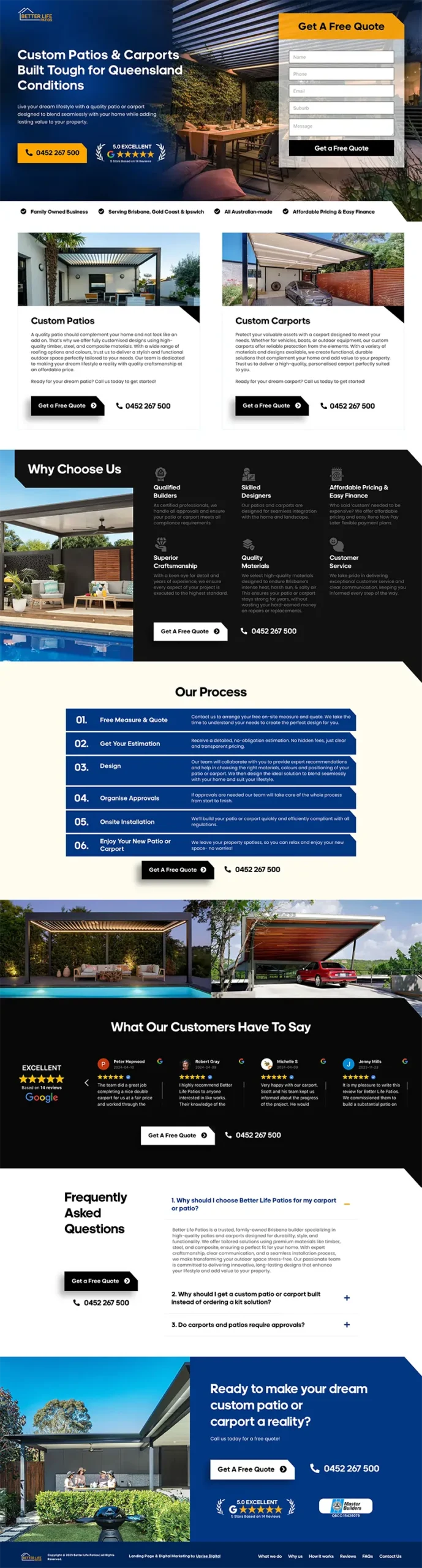 better life patio landing page scaled - Uprise Digital