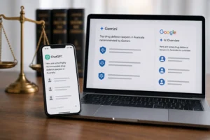 How ChatGPT, Gemini and AI Overviews Recommend Drug Defence Lawyers