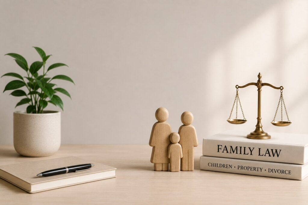 Best AI SEO services for family lawyers in Australia featuring courtroom visuals, legal professionals, and AI search platforms including ChatGPT, Gemini, Claude, Perplexity and Google AI Overviews.